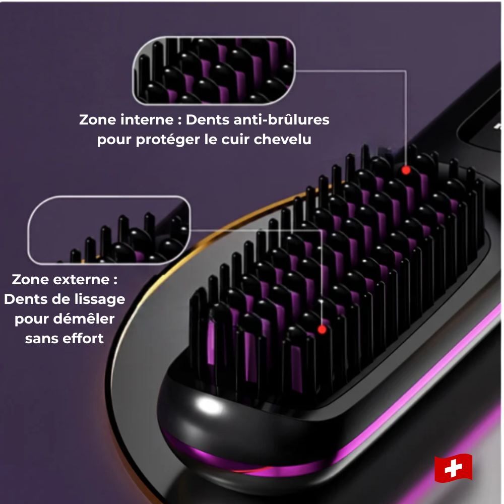 Brosse CeraHair pour Cheveux Courts