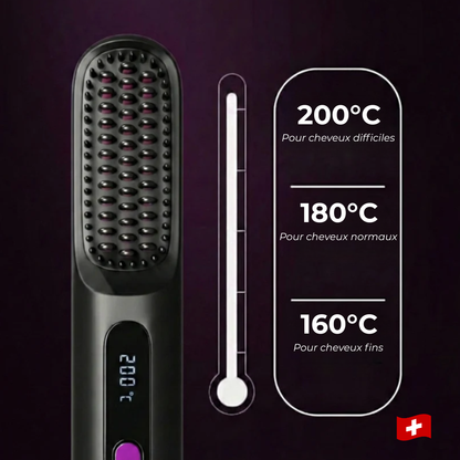 Brosse CeraHair pour Cheveux Courts